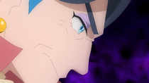 Diana concentrada durante un combate.