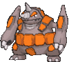 Imagen de Rhyperior macho en Pokémon X, Pokémon Y, Pokémon Rubí Omega, Pokémon Zafiro Alfa, Pokémon Sol, Pokémon Luna, Pokémon Ultrasol y Pokémon Ultraluna