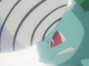 Poliwhirl usando golpe cuerpo.