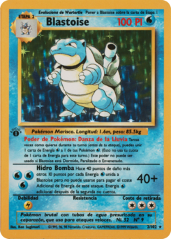 Carta de Blastoise