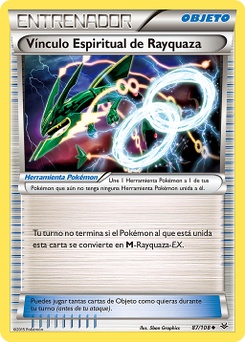 Carta Vínculo Espiritual de Rayquaza