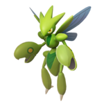 Imagen de Scizor variocolor hembra en Leyendas Pokémon: Arceus