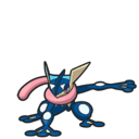 Icono de Greninja en Pokémon Escarlata y Púrpura
