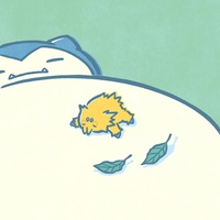 Ilustración de Sleeping with Snorlax
