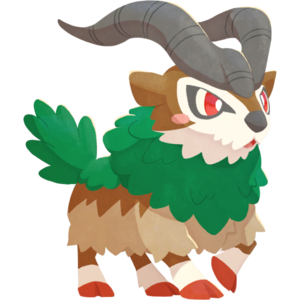 Gogoat en Pokémon Café ReMix.