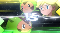 Quilladin vs Clemont/Lem y Chespin.
