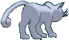 Imagen posterior de Persian de Alola en Pokémon Sol, Pokémon Luna, Pokémon Ultrasol y Pokémon Ultraluna
