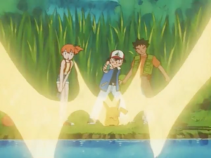 Pikachu usando impactrueno.