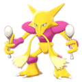 Imagen de Alakazam variocolor macho en Pokémon Diamante Brillante y Pokémon Perla Reluciente