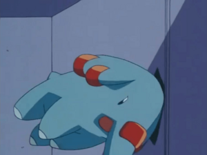 Phanpy usando derribo