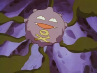 Koffing usando Pantalla de Humo.