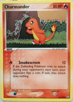 Carta de Charmander