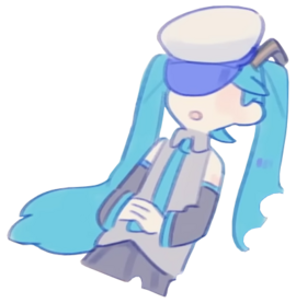Diseño base de Hatsune Miku en GO! Team BIPPA.