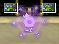 Togetic usando velo sagrado en Pokémon Stadium 2.