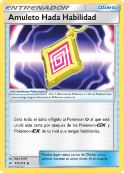 Carta Amuleto Hada Habilidad