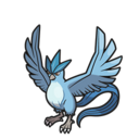 Icono de Articuno en Pokémon Diamante Brillante y Perla Reluciente