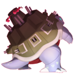 Imagen de Blastoise Gigamax variocolor en Pokémon HOME