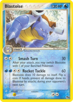 Carta de Blastoise