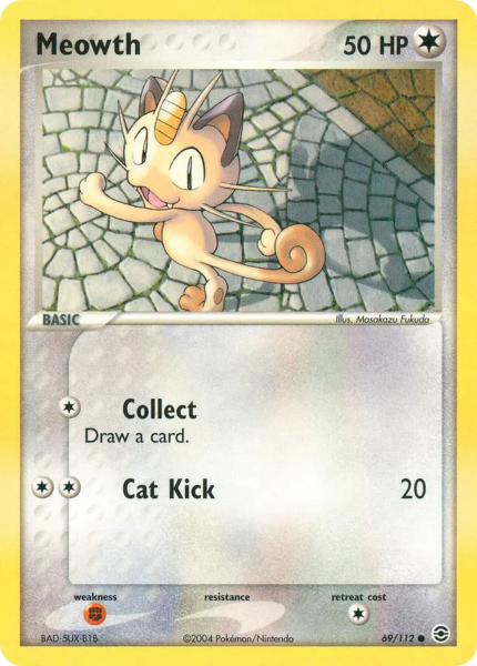 Archivo:Meowth (FireRed & LeafGreen TCG).png
