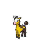 Icono de Girafarig en Pokémon Diamante Brillante y Perla Reluciente