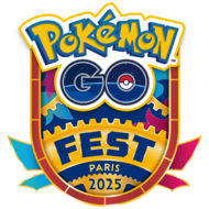 Logo del Festival de Pokémon GO 2025 en París.