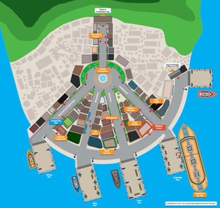 Forma de mano de Ciudad Porcelana.