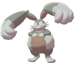 Imagen de Diggersby variocolor en Pokémon Espada y Pokémon Escudo
