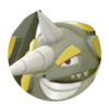 Icono de Rhyperior macho variocolor en Leyendas Pokémon: Arceus
