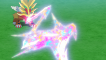 Flamariete usando Pulso Dragón.