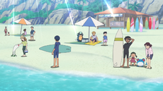 Playa de la Isla de Gholdengo.