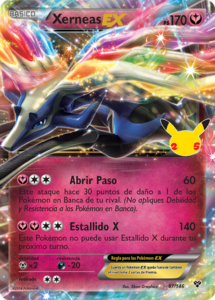 Xerneas-EX (XY TCG) - WikiDex, la enciclopedia Pokémon
