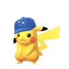 Pikachu con gorra de JCC Pokémon