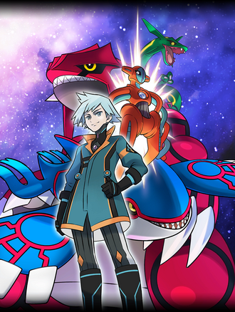 Artwork de Máximo en la segunda parte de la Trama de Hoenn.