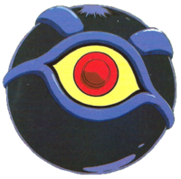 Artwork de la Pokébola/Poké Ball de Mewtwo.