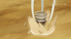 Bunnelby de Clemont/Bunnelby de Lem usando Excavar.