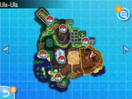 Localización de la ruta 12 en Alola