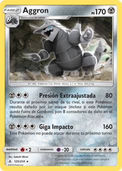 Carta de Aggron