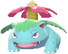 Imagen de Venusaur hembra en Pokémon Espada y Pokémon Escudo