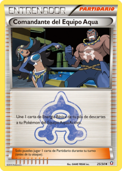 Carta Comandante del Equipo Aqua