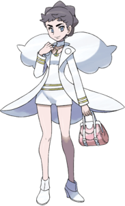 Dianta la Campeona de la Liga Pokémon de Kalos. Además, es una actriz muy famosa de dicha región.