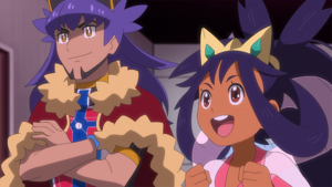 Leon/Lionel junto a la campeona Iris.