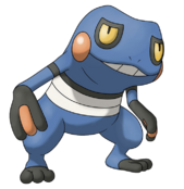 Croagunk en Pokémon Ranger: Sombras de Almia.