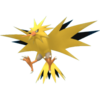 Imagen de Zapdos variocolor en Pokémon Diamante Brillante y Pokémon Perla Reluciente