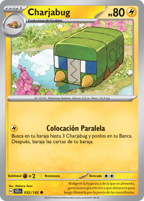 Charjabug (Corona Astral TCG) - WikiDex, la enciclopedia Pokémon