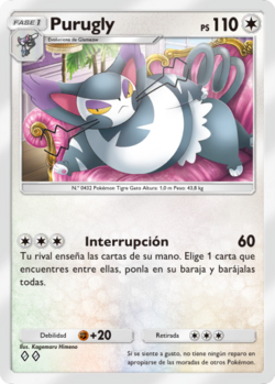purugly pokemon card Purugly 50/106 - Great Encounters main image 0
