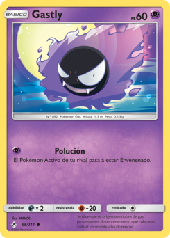 Carta de Gastly