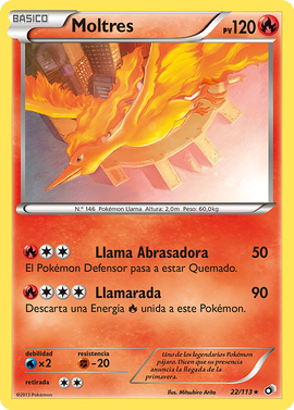 Moltres (Tesoros Legendarios TCG)
