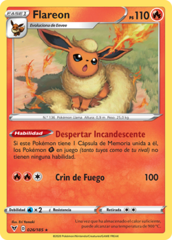 Carta de Flareon