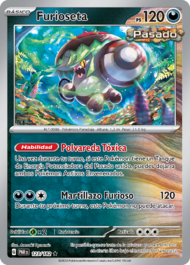 La habilidad Polvareda Tóxica de Furioseta deja a ambos Pokémon Activos Envenenados.