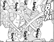 Ursaring de Silver/Ursaring de Plata y Sudowoodo de Gold/Sudowoodo de Oro usando garras furiosas/golpes furia.